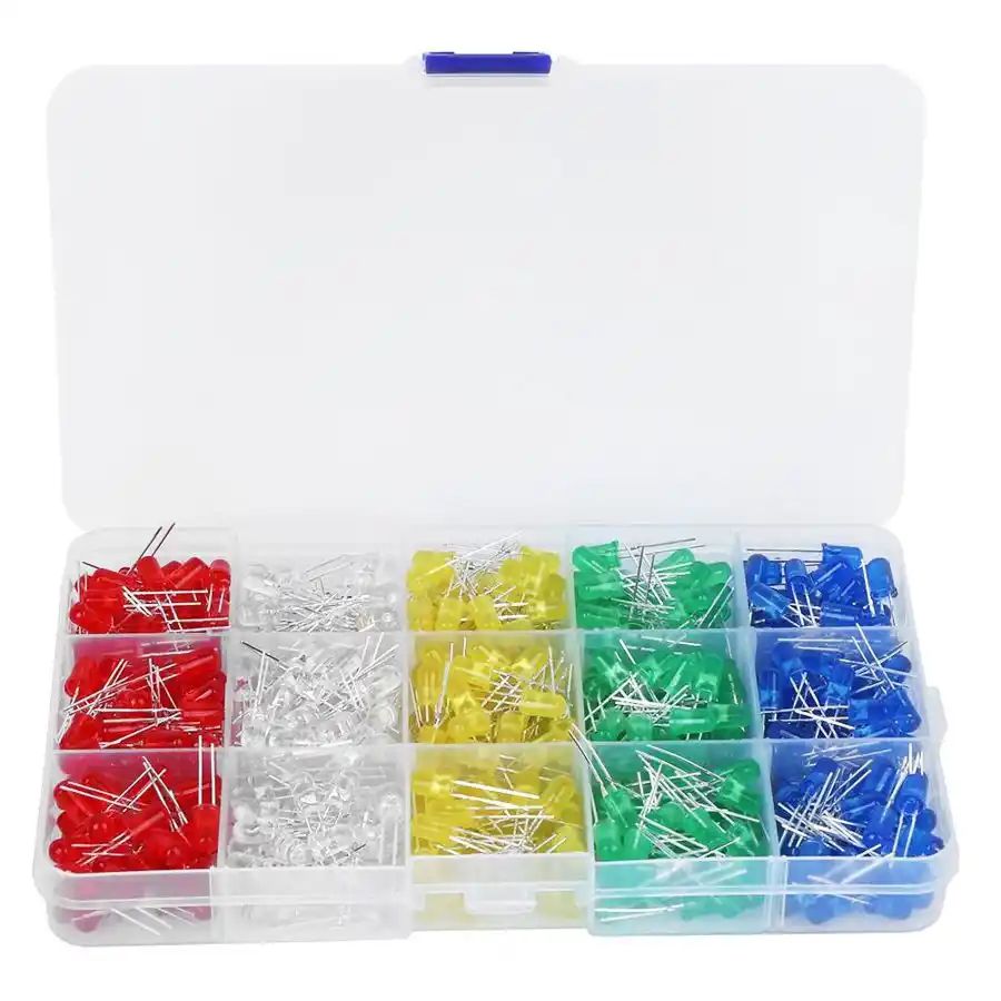20//50//100//500PCS 4pin 5mm RGB Tri-Color Common Cathode LED light Red Green Blue