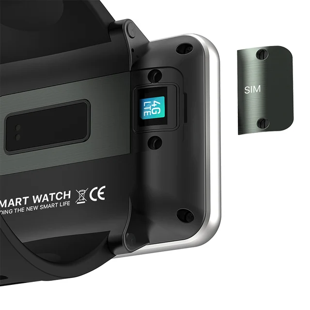 【新品未使用】スマートウォッチDM100、Android GPS カメラ等 DM100 4G Smart Watch 2.86 Large Screen Android 7.1