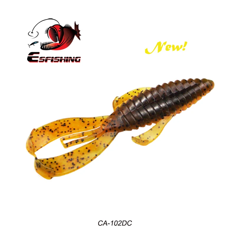 Pike Fishing Silicone Lures, Craw Fishing Lures 100mm