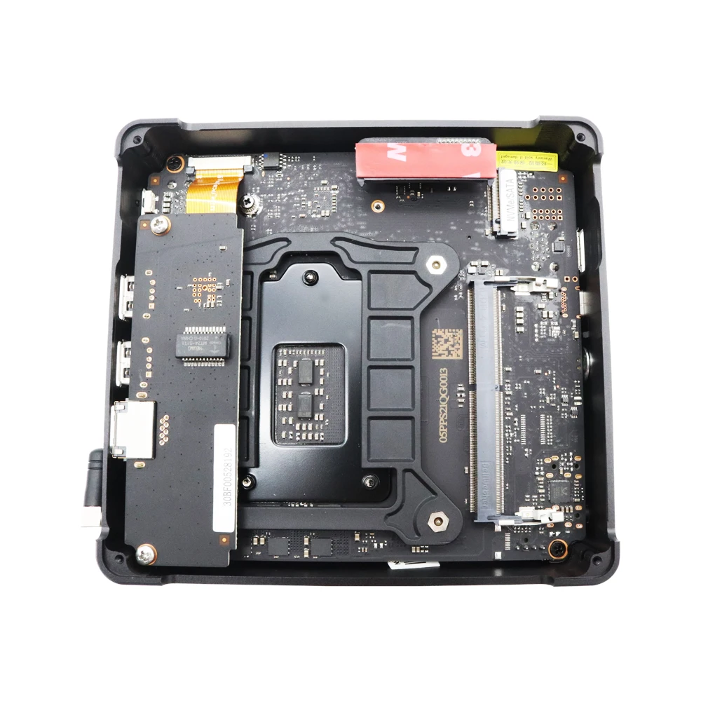 Gaming Desktop Computer Core i9 10980HK Xeon W-10885M E-2276M Mini Server PC 2*DDR4 2*NVME Dual Lan Office Design Computer