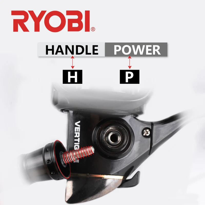 Рыболовная катушка RYOBI VERTIGO II спиннинговая 3000 4000 BB6 + 1 для ловли карпа морской