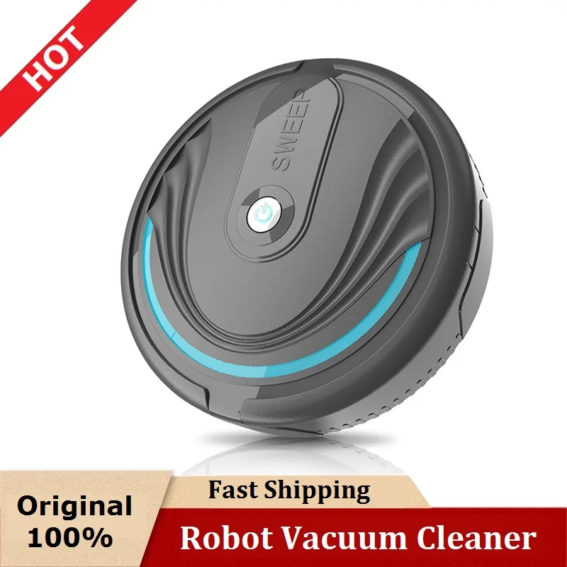 Battery Powered Robot Vacuum Cleaner 