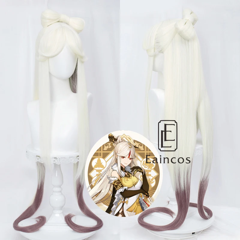 Eaincos Genshin Impact Venti Keqing Barbara Diluc Kaeya Noelle Traveler Lumine Aether Amber Cosplay Wigs Heat Resistant Synthetic Hair -Zentai shop online H71a9f29ea1454fe7a3d6eafcce04b89eu.jpg