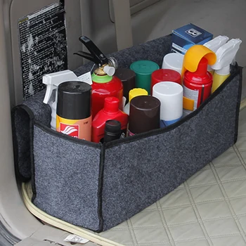 

Car Trunk Box Storage Bag Portable Car Seat Back Rear Travel Organiz Storage Collapsible Tool Bag Holder Rear Accessories