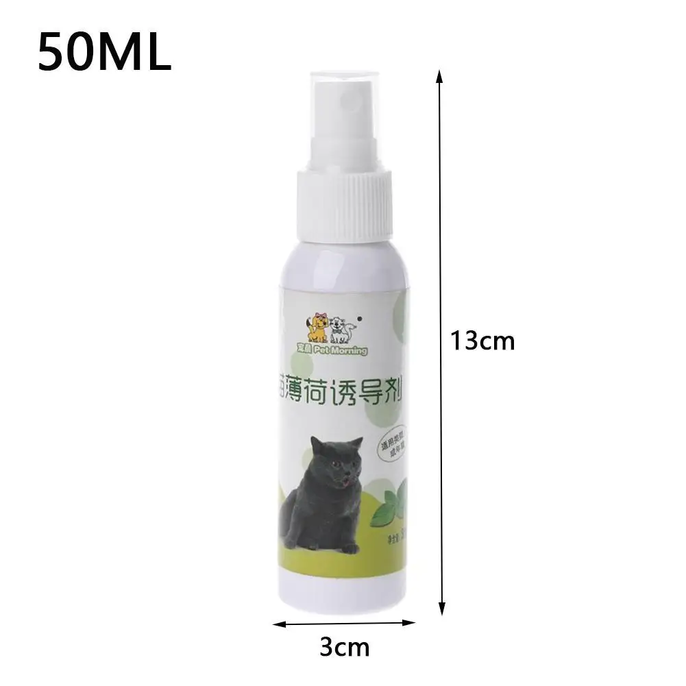 50ml Catnip Spray Cat Excitement Toy Cat Organic Natural Scratch Healthy Inducer Catnip Funny Scratch Toy