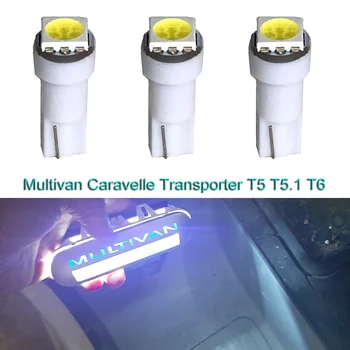 

18pcs White Error free LED bulb Entry interior Foot Step light For VW Multivan Caravelle Transporter T5 T5.1 T6 LED lamp
