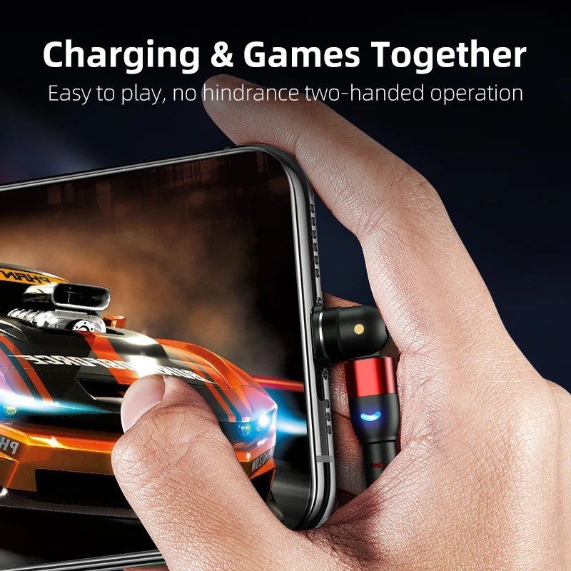 AUFU 540 Degrees Rotating Magnetic Cable Micro USB Type C Phone Cable For iPhone11 Pro XS Max Samsung Xiaomi USB Cord Wire Cable AUFU 540 Degrees Rotating Magnetic Cable Micro USB Type C Phone Cable For iPhone11 Pro XS Max Samsung Xiaomi USB Cord Wire Cable
