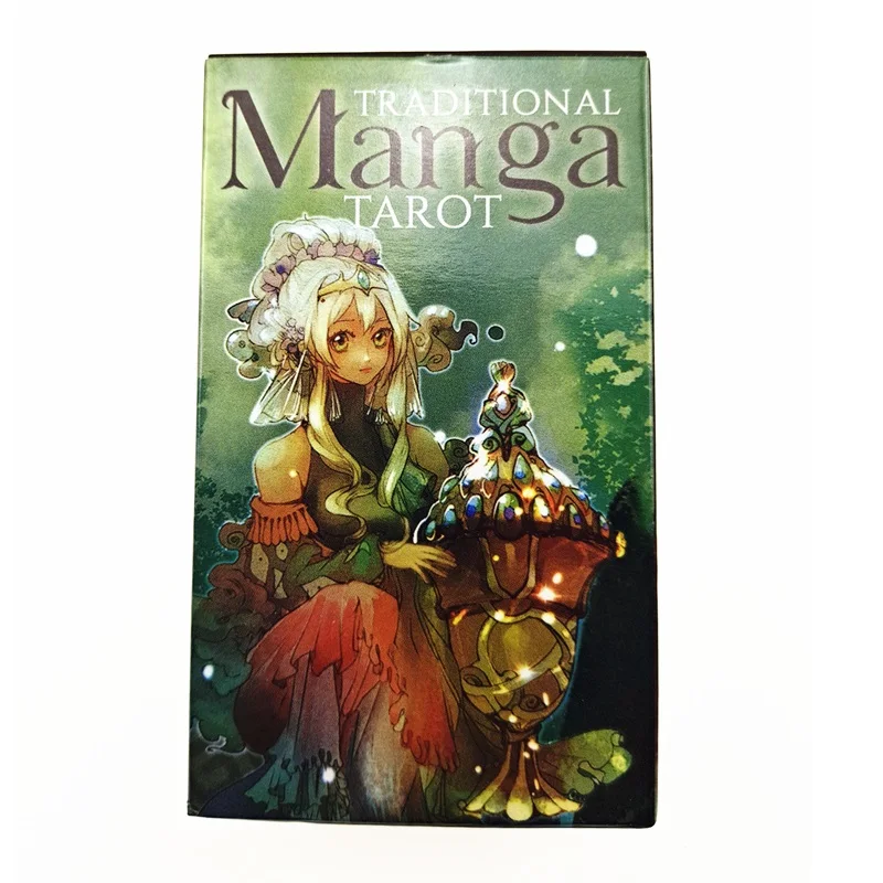 Traditional Manga Tarot Card Game Board Divination Beginner Spirit Soul Women Girls English for Personal Use | Игрушки и хобби