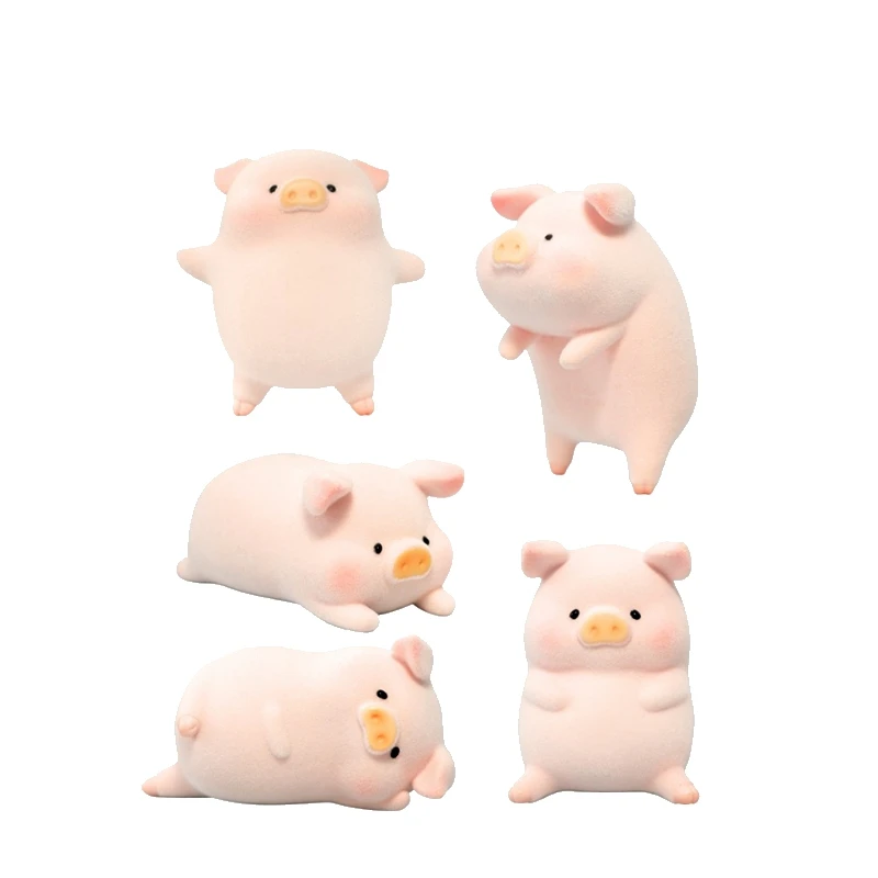 Random 1 box Подлинная cicistory консервы свинья глухая коробка lulu свинья волна играть глухая коробка мини кукла ручной работы игрушки украшения - Цвет: Random 1 box