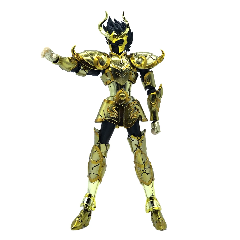 

CS модель Saint Seiya тканевый Миф EX Золотой Saint Capricorn Shura черный корпус двойной набор металлическая Броня экшн-фигурка модели игрушки