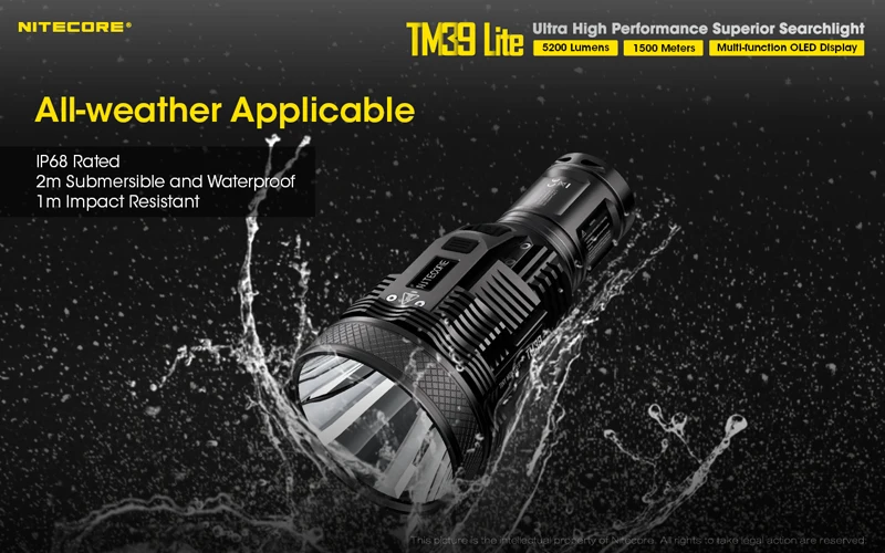 Nitecore TM39 Lite Flashlight Searchlight (26)