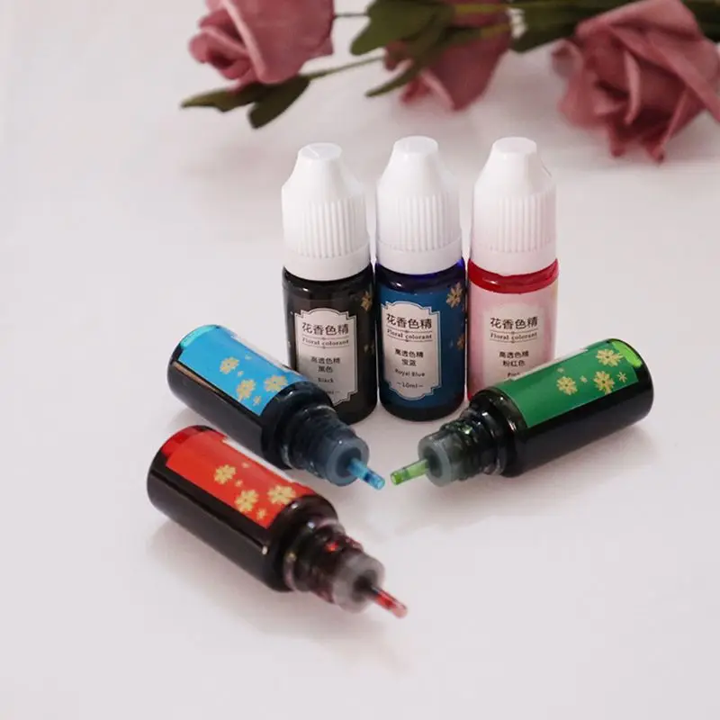 13 Colors Epoxy Pigment Liquid Epoxy Resin Dye 0.35oz Colorant Highly Concentrated Resin Pigment Flower Favor Craft New