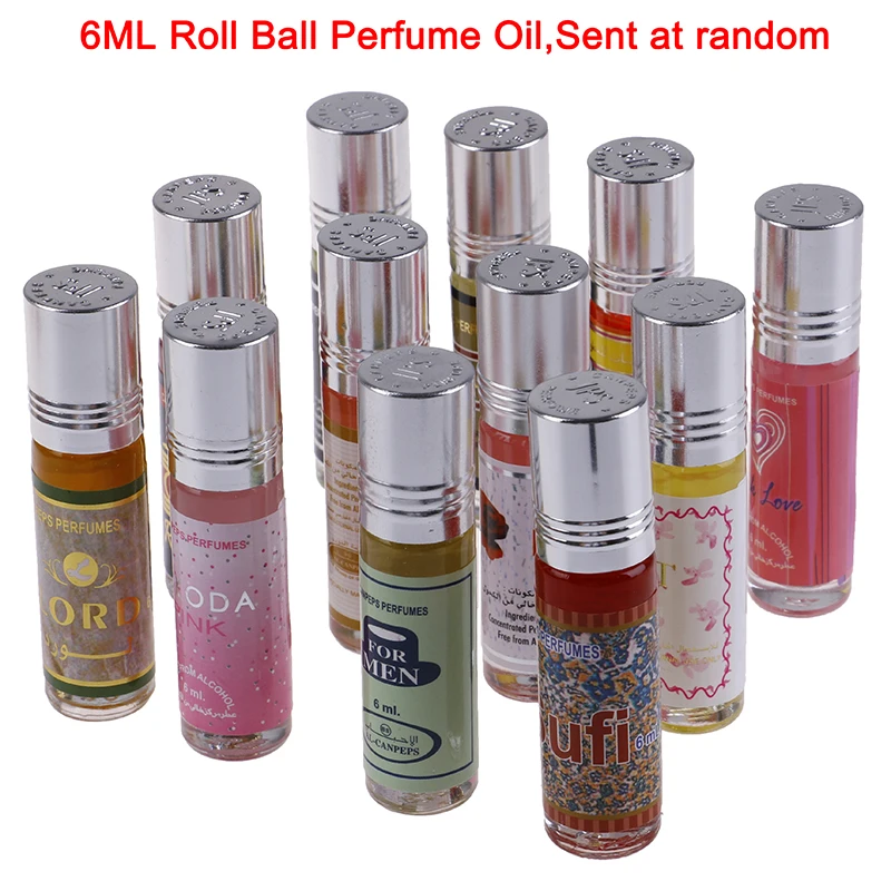 6ml Roll On Perfume For Men And Women Fashion Lady Female Parfum Long Lasting Fragrance Deodorant Randomly