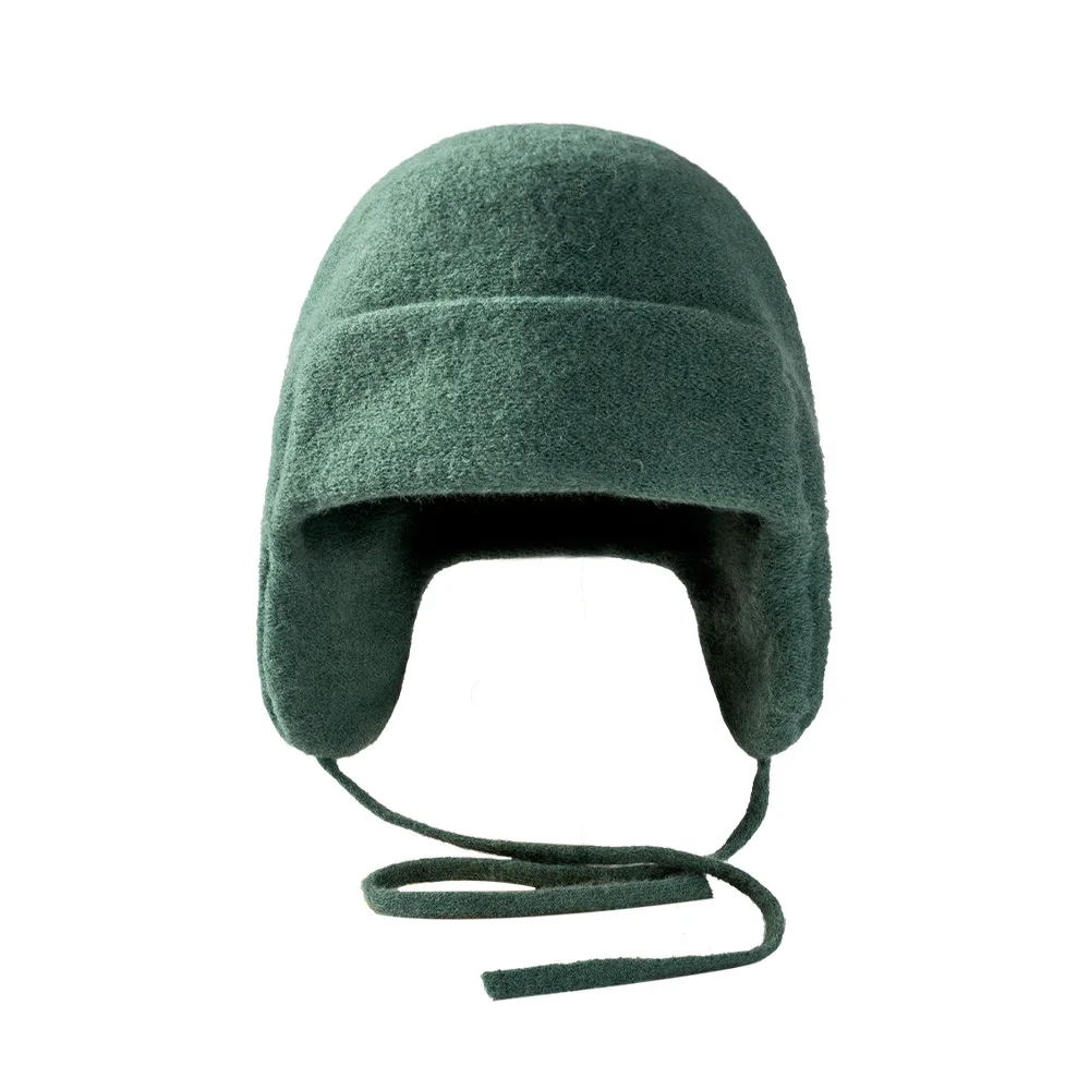 Russian Bomber Hat Fake Fur Casual 