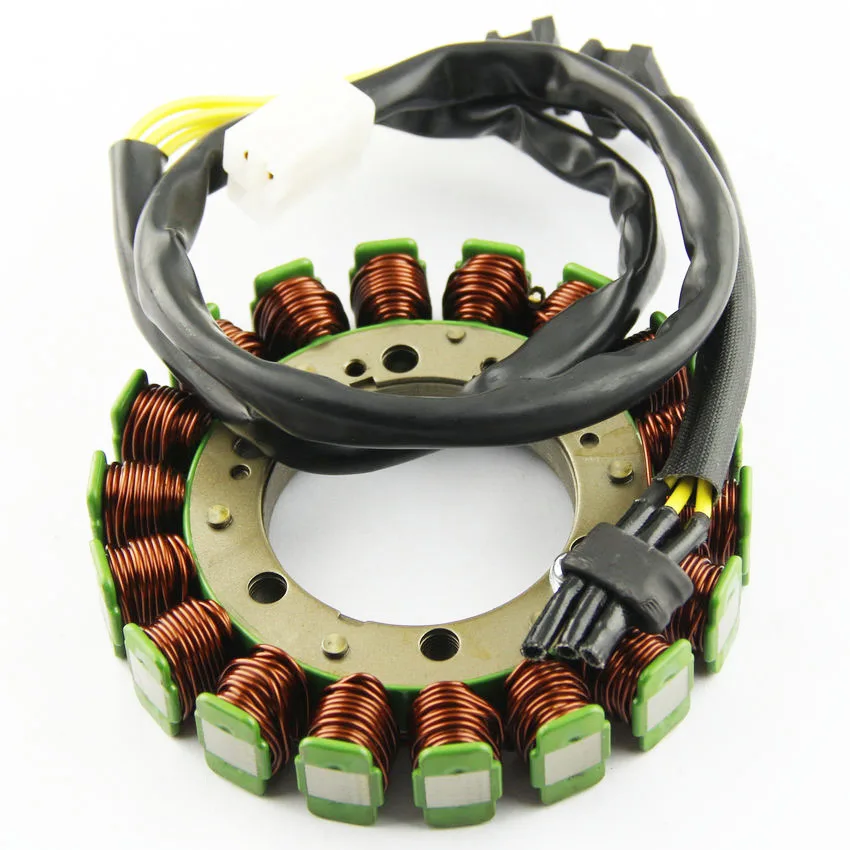 Мотоцикл магнитная катушка статора 18 полюсов 12V катушки для Kawasaki 21003-0045 21003-0084 210030084 210030045 KLR650 2008-2010