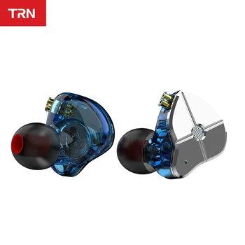

TRN ST1 1DD+1BA HiFi Earphone 3.5mm Heavy Bass Monitor Music In Ear Earbuds Line Control Sport Metal Headset with Mic