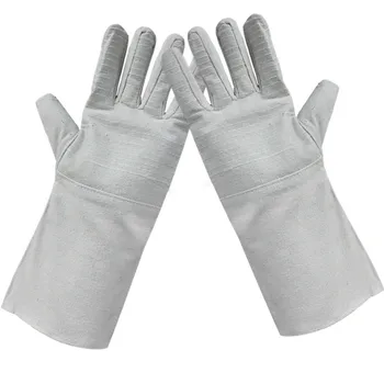 

Lengthened 24 line canvas mechanical work gloves welder welding durable labor protection gloves