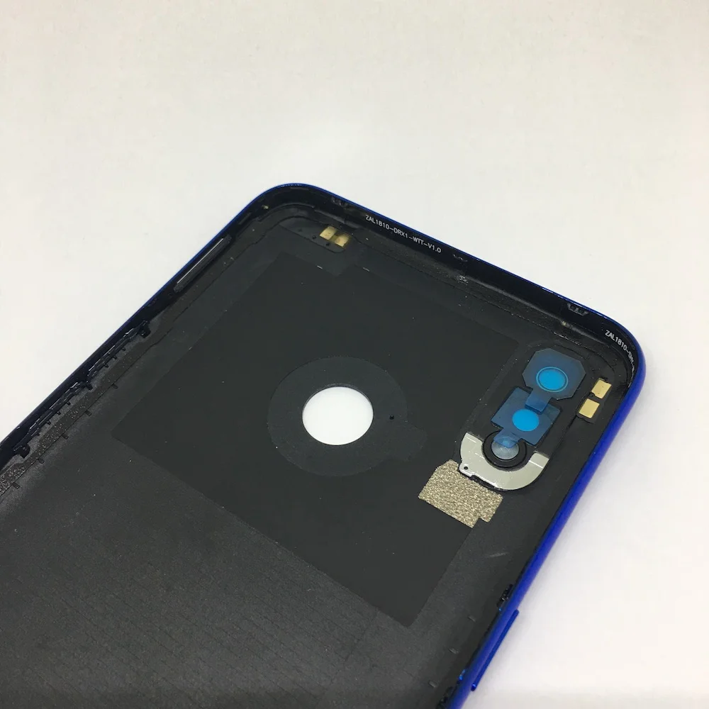 Градиентный стеклянный чехол для OPPO Realme 3 задняя крышка корпус батареи с объективом камеры