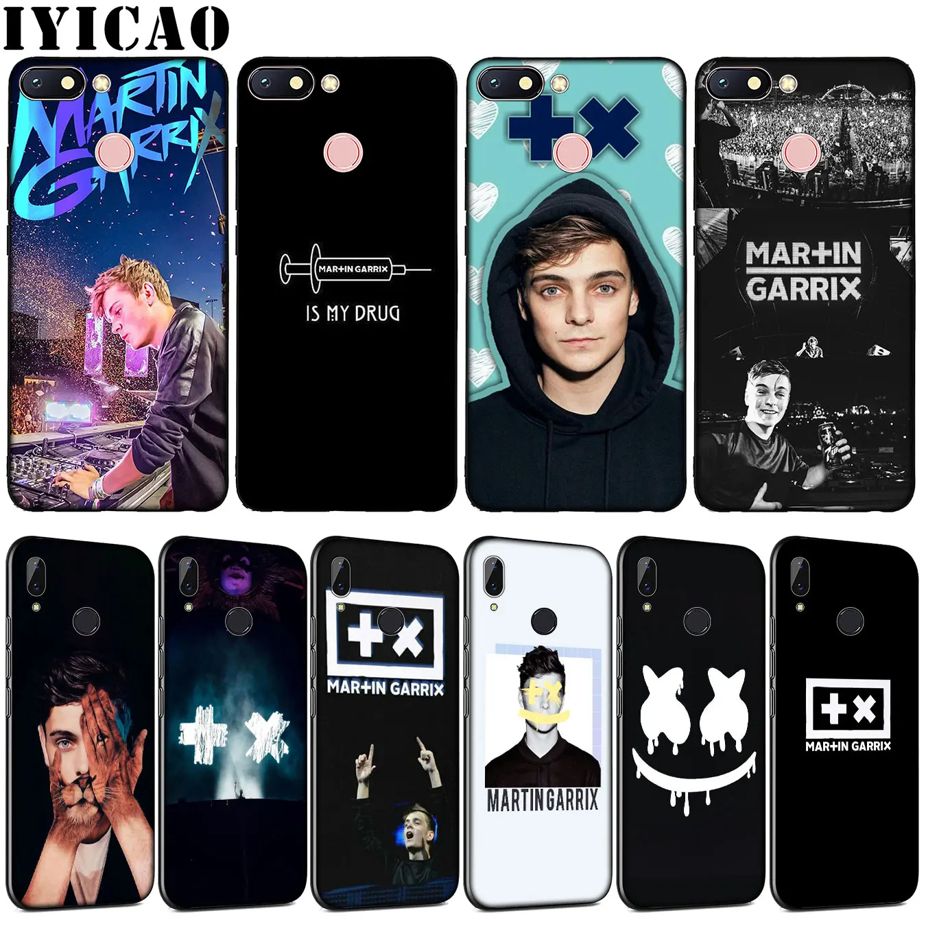 Мягкий ТПУ силиконовый чехол для телефона IYICAO Martin Garrix DJ Boy Xiaomi Redmi Note 8 8A 8T 7 7A 6 6A 5 5A GO
