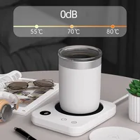 220V Coffee Mug Warmer Cup Heater 3 Gear Temperatures Beverage Cup Warmer Heating Coasters Plate Pad for Cocoa Tea Water Milk 1
