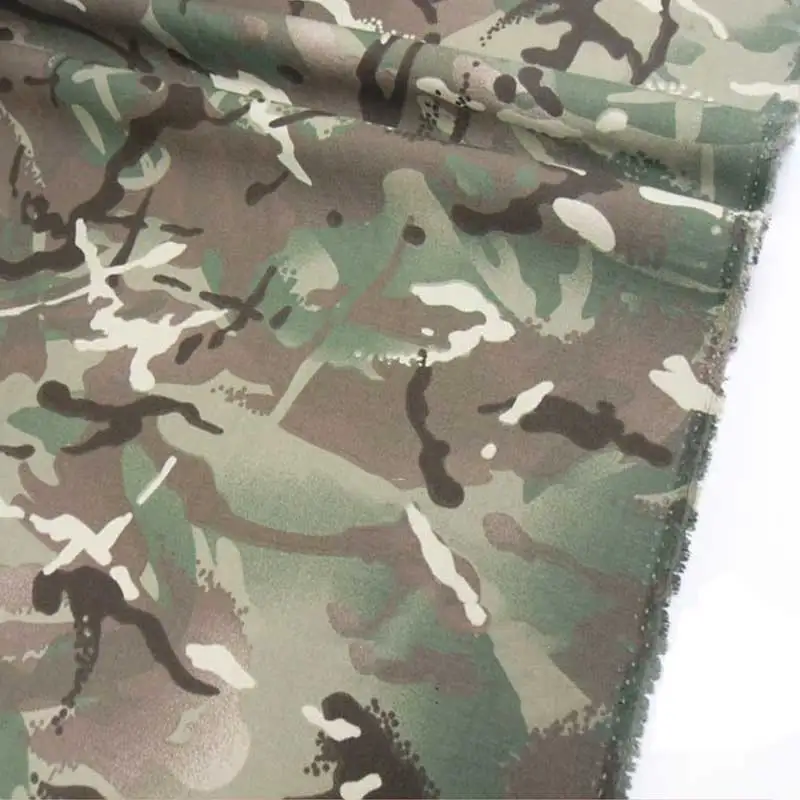 1 5 м ширина Военная Зеленая камуфляжная ткань полиэстер хлопок Тонкая DIY весенне
