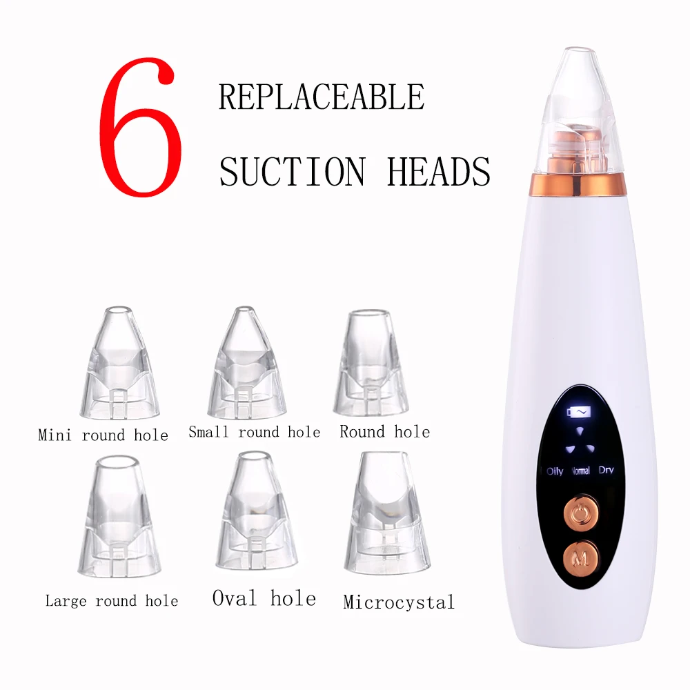 Ultrasonic Facial Skin Scrubber Instrument Black Head Remove Face Ion Deep Face Cleaning Peeling Blackhead Remover Skin Care Kit