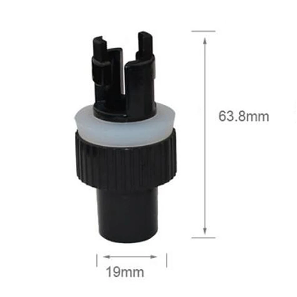 2pcs Inflatable Kayak Boat Air Pump Hose Adapter Valve Adaptor Accessories for Inflatable Boats River Rafts