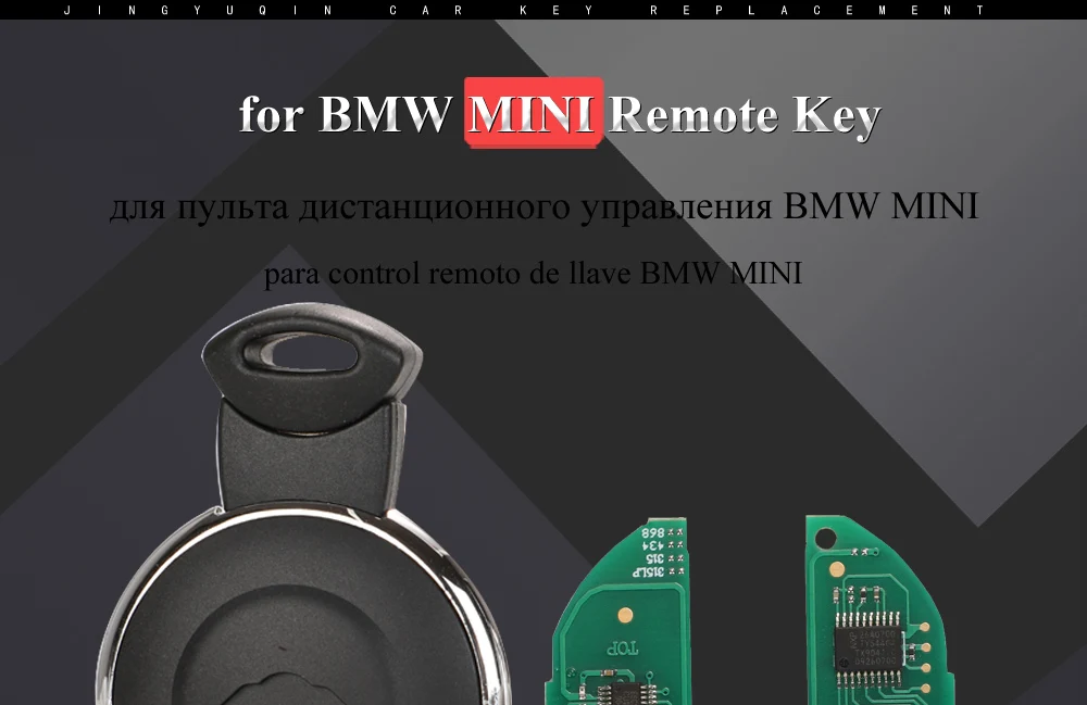 Keyforkess KR55WK49333 315/ 433/ 868MHz ID46 PCF7953 Smart Remote Key per BMW MINI COOPER S ONE D CLUBMAN COUNTRYMAN CABRIO Auto - H71ab58569c2e4fd790758eea4cb8ccdcL