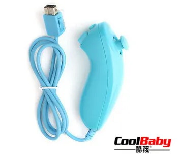 

New 6colors color for NUNCHUCK CONTROLLER REMOTE FOR NINTENDO Wii black nunchunk remote controller usb port