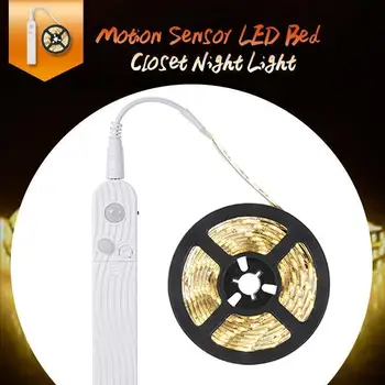 

Motion Sensor Bed Closet LED String Light Roll led strip Luminous Flux SMD LED Strip light Lamp String Decor