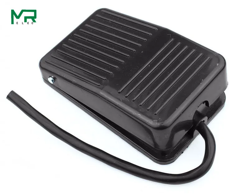 _ SPDT Нескользящая металлическая моментальная электрическая ножная педаль кнопка