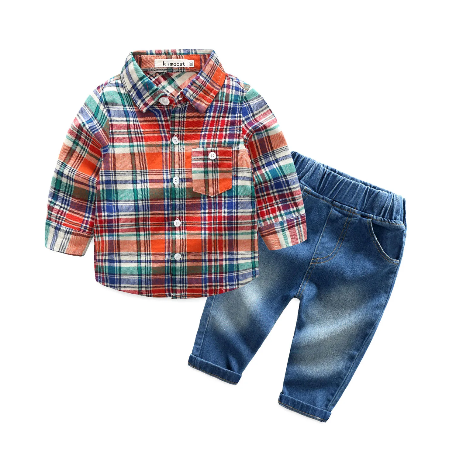 Комплект одежды для маленьких девочек; костюм для новорожденных мальчиков; модная весенняя одежда для малышей; Menino Conjunto Infantil Festa; спортивный костюм - Цвет: tz1172