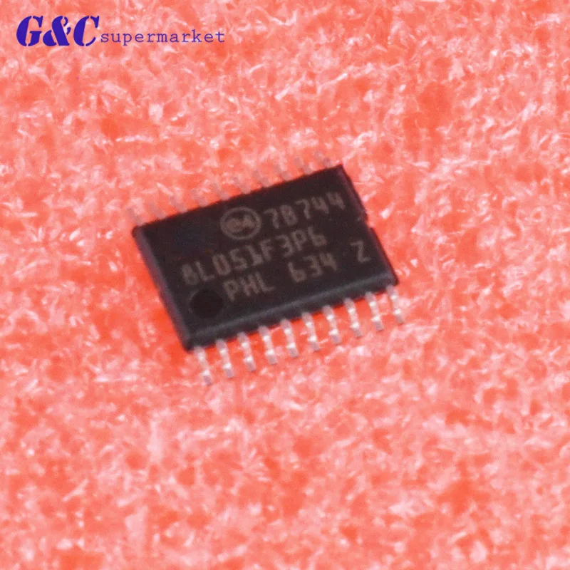 

5PCS/10PCS STM8L051F3P6 TSSOP-20 STM8L051F MICROCONTROLLER
