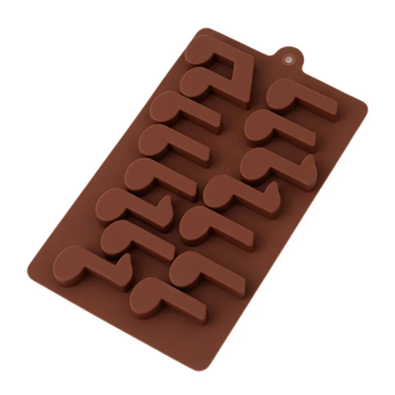 

HEARTMOVE New Arrival Music Note Shaped Chocolate Mould Cake Decorating Tools Candy Mold Silicone Bakeware DIY Cake Topper Tool