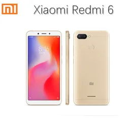 celular Xiaomi Redmi 6 smartphone android cellphone 4GB 64GB Face Unlocking MT6762 Helio P22 IN STOCK