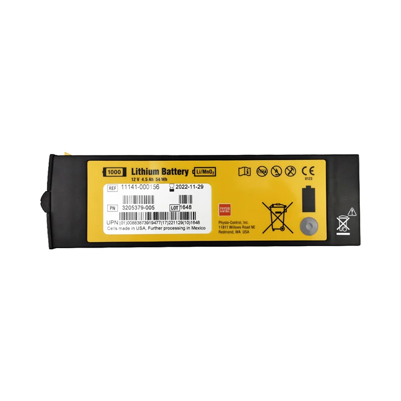 Новый аккумулятор Lifepak1000 для монитора дефибрилляции справ. № 11141 000156 3205379 005