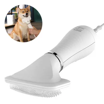 

Household 2 in 1 Pet Grooming Hair Dryer With Slicker Brush Pet Cat Dog Hairbrush Dog Comb Pet Hair Dryer And Comb Small Animals