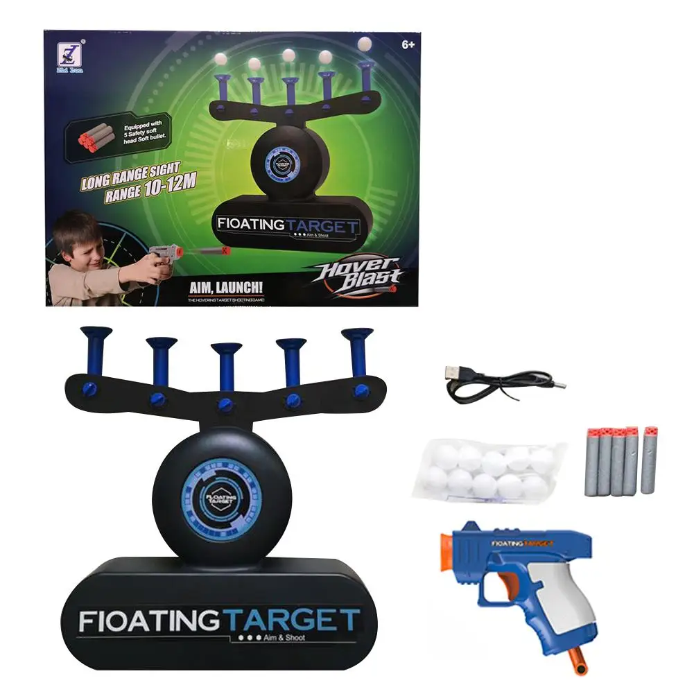 

Glow-in-The-Dark Foam Dart Blasters & Floating Target Set Ball Target Toy Gun Water Bullet Gun Toys For Children