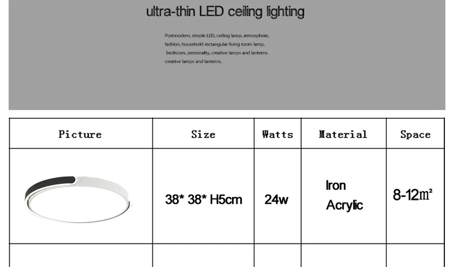 Sala de Estar Luzes de Teto Lamparas de Techo Lâmpada do Teto Led para Sala de Estar Quarto Lâmpada para Room Avize Ac85-265v Luminária Led Bed 17 room avize AC85-265V lamparas de techo Lâmpada Do Teto luminária