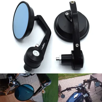 

Universal motorcycle 7/8" 22mm handlebar end rearview mirrors For Yamaha FZ1 FAZER FZ6 FZ6R FZ8 XJ6 MT-07 MT-09 FZ9 FZ-09