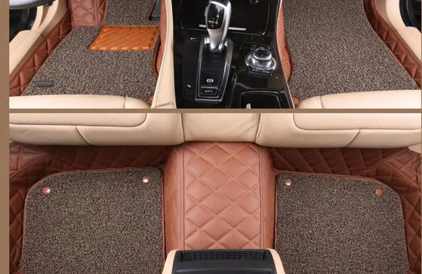 Роскошные автомобильные коврики на заказ подходят для Mercedes Benz ML350 CDI 2010- Автомобильный Стайлинг авто коврик автомобильный аксессуар ковровое покрытие
