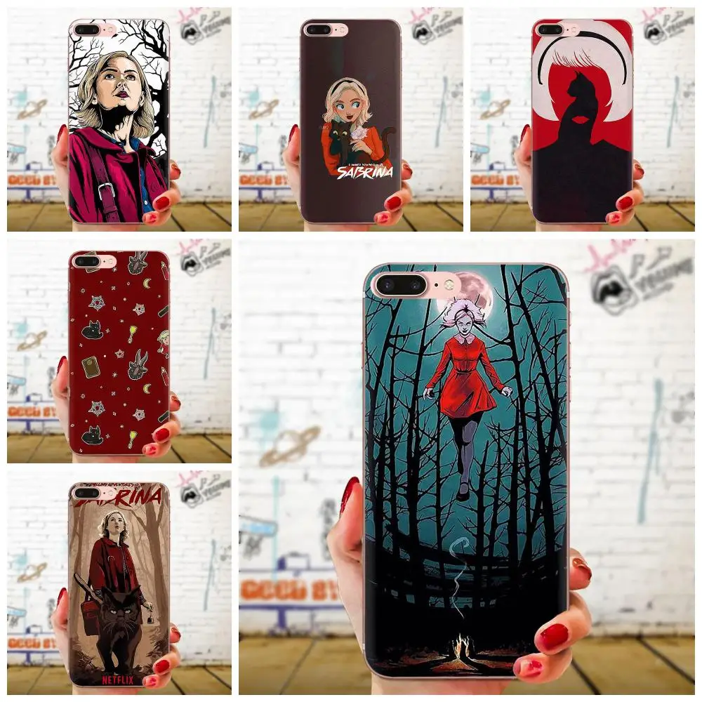 

For Huawei Honor 4C 5A 5C 5X 6 6A 6X 7 7A 7C 7X 8 8C 8S 9 10 10i 20 20i Lite Pro TPU Capa Chilling Adventures Of Sabrina