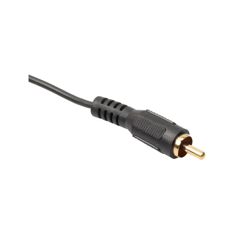 AAAE Top-25ft 7,6 м одиночный RCA штекер Phono Jack к женскому удлинителю аудио кабель позолоченный штекер
