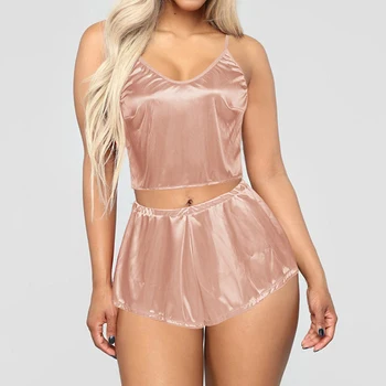 

2020 Lace Sleepwear Women Healthy Women Sexy Lingerie Silk Nightgown Lace Nightdress Sleepwear Nightie Homewear Nightwear