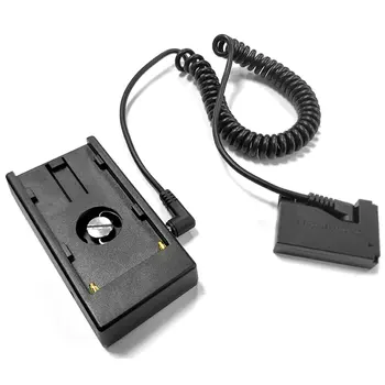 

DR-E15 Fake Battery DC Coupler For Canon EOS100D kiss x7 F970 Gusset Battery Holder Mount Plate Power Supply Set