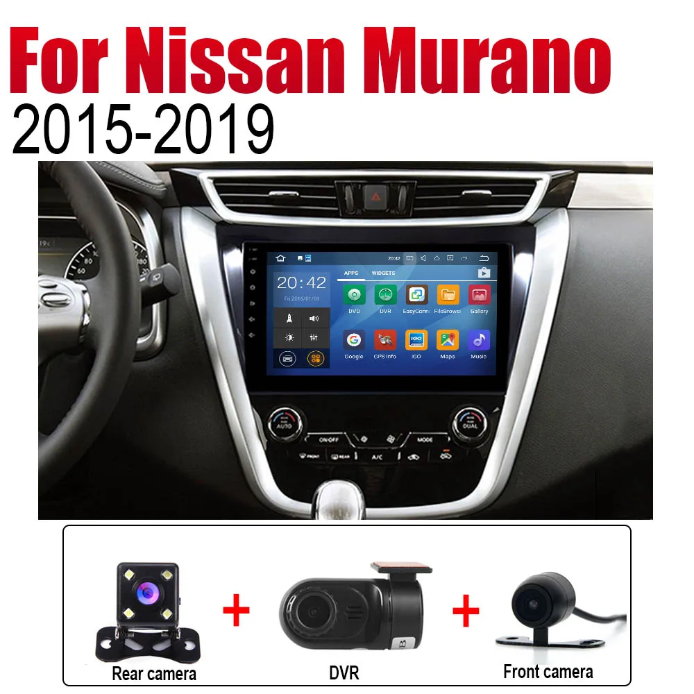 ZaiXi Android автомобильный gps Navi для Nissan Мурано~ плеер навигация WiFi Bluetooth mulitмедиа система аудио стерео эквалайзер - Цвет: Extra Items