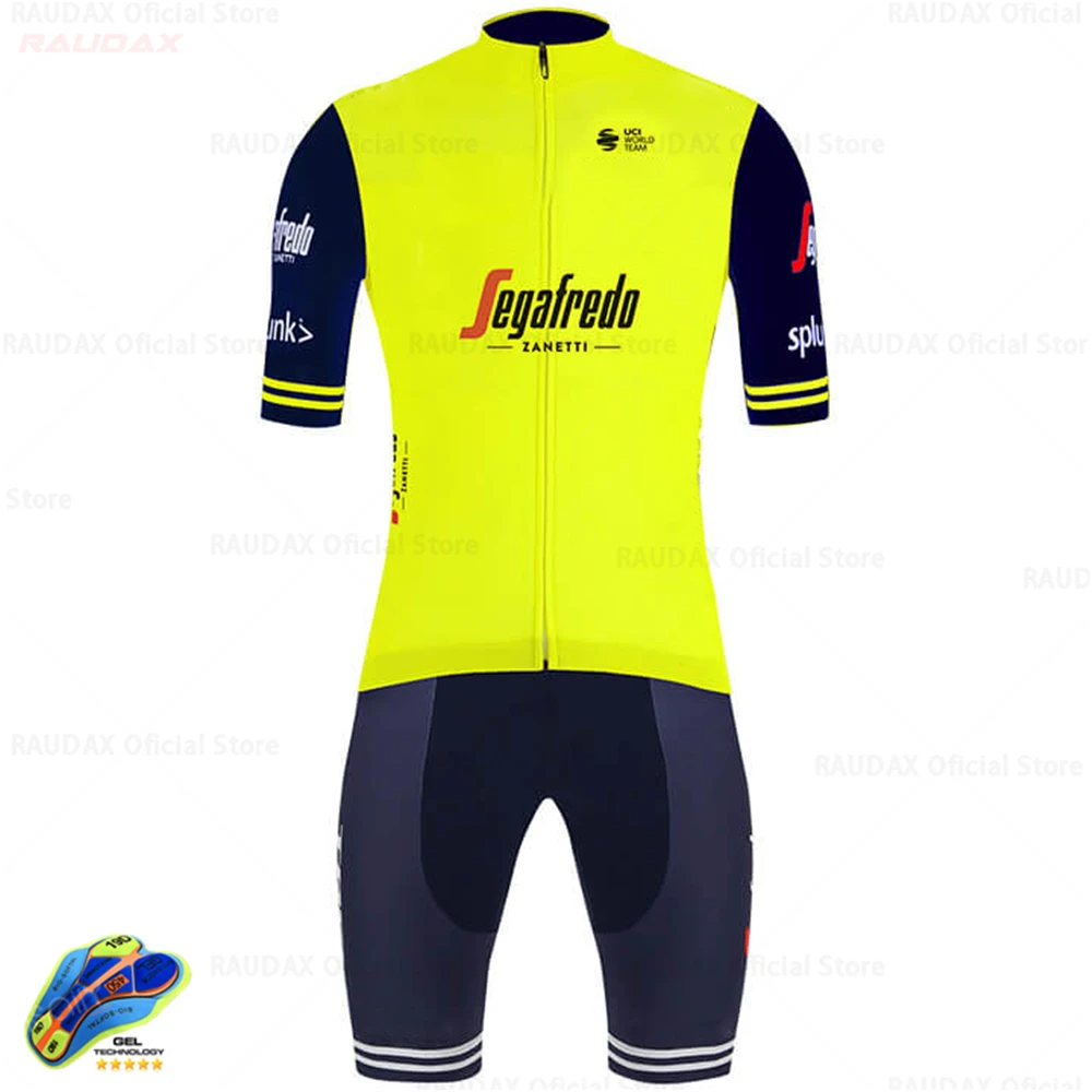 

Trekking SEGAFREDO 2020 Pro Team Cycling Jersey Set Men's Cycling Clothing MTB Cycling Bib Shorts Bike clothing Ropa Ciclismo