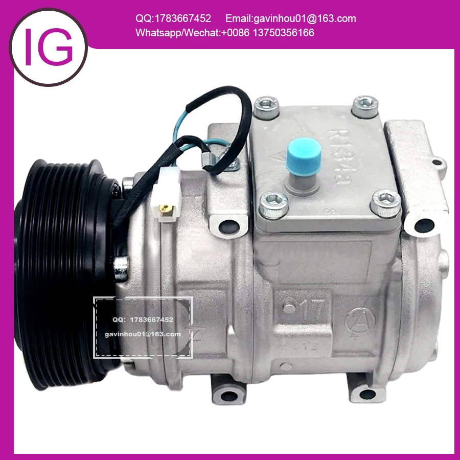 

10PA17C AC AC Air Conditioning Compressor Cooling Pump PV7 For Land Rover DISCOVERY Mk II LJ LT 2.5 Td5 4.0 V8 4472004962