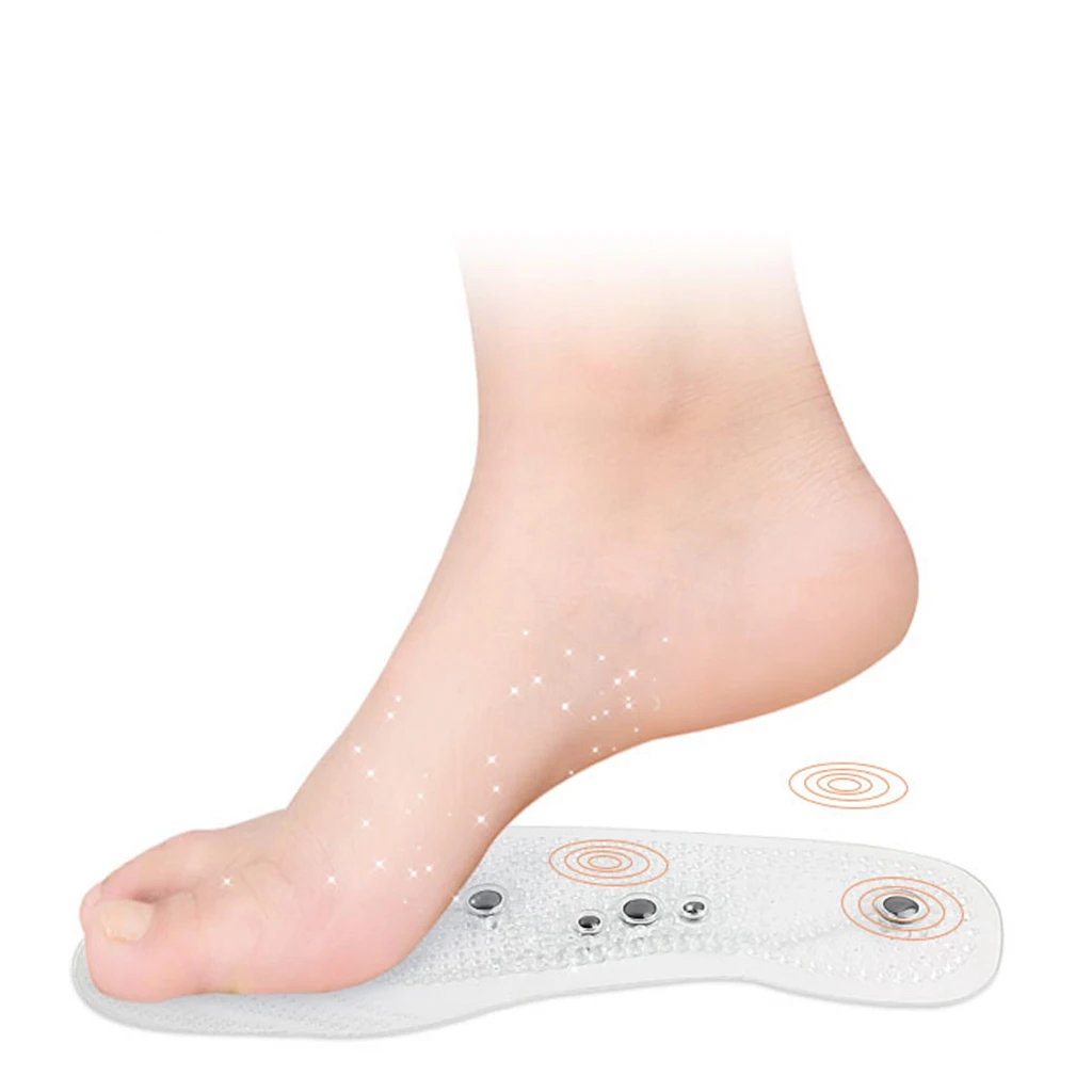 

Acupressure Point Massage Magnetic Foot Massage Reflexology Insoles Shoe Boots Pads