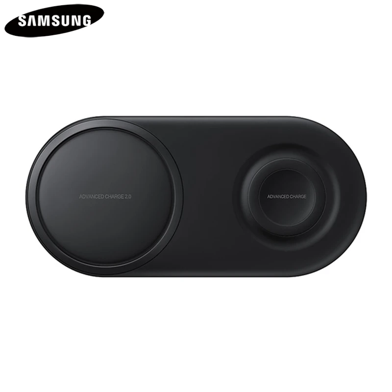 Оригинальное QI Быстрое беспроводное зарядное устройство EP-P5200 Duo Pad для samsung Galaxy S10e S10Plus Note10 S10 X S9 Note8 S8+ подарок 25 Вт быстрая стенка